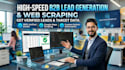 be your expert b2b lead generation and python web scraper