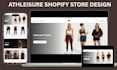 build athleisure clothing store activewear website gym wears store fashion store