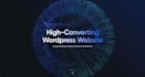 design a wordpress website with elementor