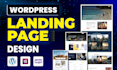 design a high converting landing page with elementor pro