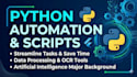 write custom python scripts and automation tools