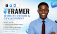 framer website design develop framer website animation cms framer landing page