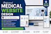 design a medical website for medical supplies, equipment and healthcare business