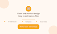 set up canva templetes, CV and posts