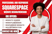 build squarespace website design squarespace redesign sqaurespace development