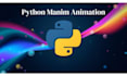 create math and science animations using python manim