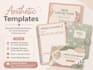 create aesthetic templates and diary covers and banners