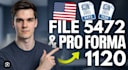 prepare tax forms 5472 and 1120