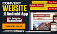 convert website to app using webview