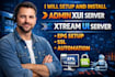 setup and install admin xui server,xtream UI server ,epgsetup,SSL and automation