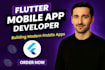 develop professional flutter mobile app for ios and android