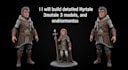 build detailed hytale 3d models, characters, and environment