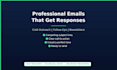 write professional emails that get responses