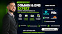 connect, transfer, redirect domain and fix dns or SSL issues
