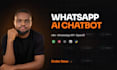 build an ai whatsapp chatbot with n8n and whatsapp API