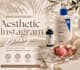 design aesthetic skincare and beauty content for instagram