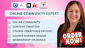 setup skool online community setup skool course skool manager skool setup skool