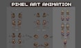 do pixel art animation 2d sprite sheet pixel art character and pixel animation