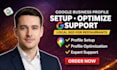 setup google my business, reinstate gmb, optimize gmb, gmb profile verification