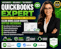 do expert bookkeeping with quickbooks online and xero