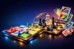 develop multiplayer ludo game, chess game and card games in unity