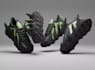 design custom 3d sneaker, footwear concept, product visualization and render