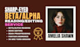 be your romance beta reader, book reader, beta reader fantasy, ebook editing