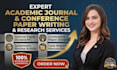 write journal paper scopus conference review article case report manuscript