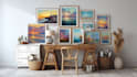design printable wall art for your shop or home