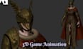 do 3d game character animation 3d rigging unreal engine unity ue5 model cartoon