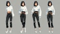 draw a character in manga style