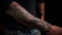 create a tattoo design of tattoo sleeve