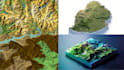 create 3d game maps, 3d topography, stl terrain map, 3d terrain landscape map