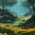 paint an environmental concept art