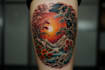 make super artistic tattoo designs in japanese style