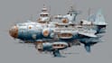 draw high quality spaceship concept