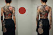 illustrate a tattoo in japanese style