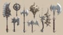design unique weapons illustrations