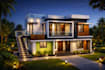 design 2d  house plan dimensions and 3d elevations