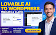 migrate lovable ai to wordpress clone lovable ai website, lovable ai developer
