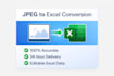convert jpeg image to excel or word manually and accurately