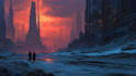 draw sci fi art, concept art, sci fi art illustration