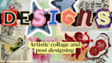create aesthetic collage, posters and mood board designs