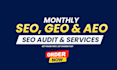 provide monthly website SEO , GEO, and aeo optimization