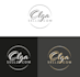 design elegant cursive signature logo