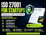 create iso 27001 checklist and security risk assessment for your startup