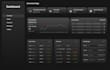 code custom dashboard website using react and typescript