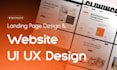 design figma landing page, website ui ux, figma website