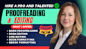 proofread and edit your text, manuscript urban fantasy fiction for publishing