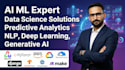 provide expert ai ml data science solutions and predictive analytics